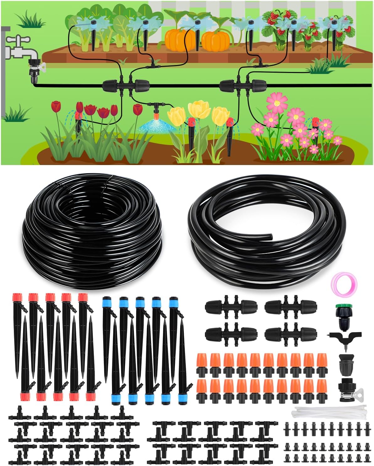 Garden Drip Irrigation Systems