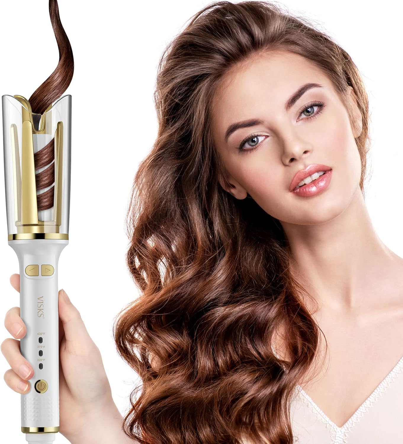 VISKS Rotating Curling Irons