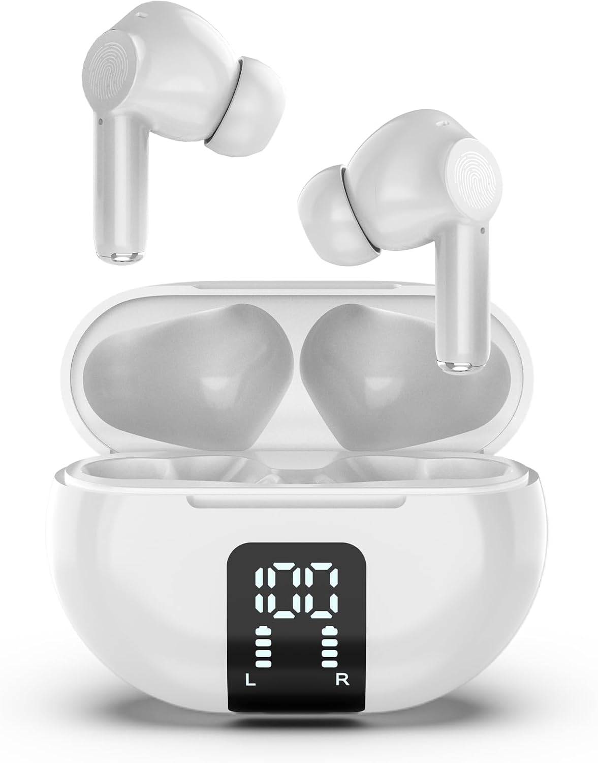 M10 Language Earbuds (White