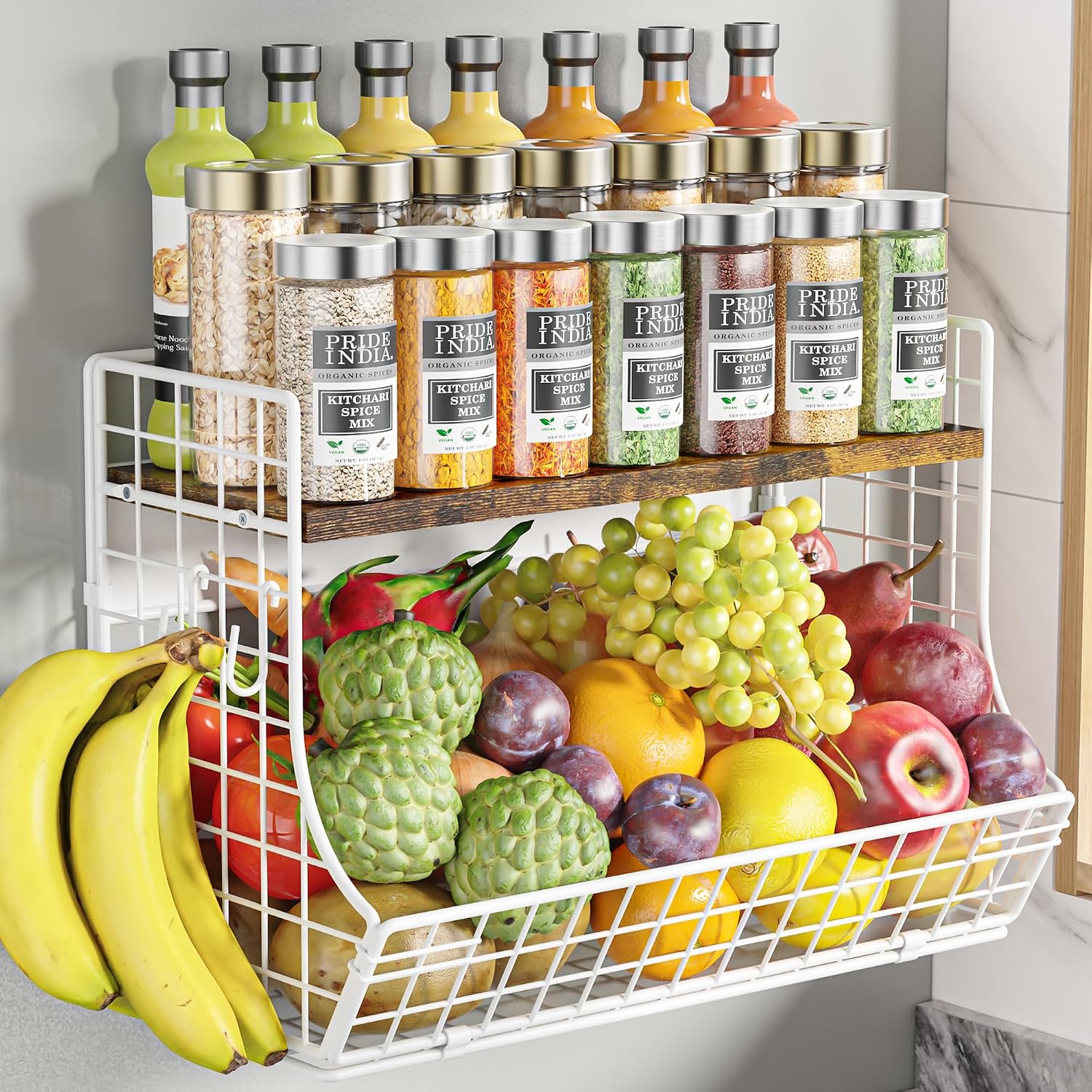 Magnetic Fridge Storage Organizers