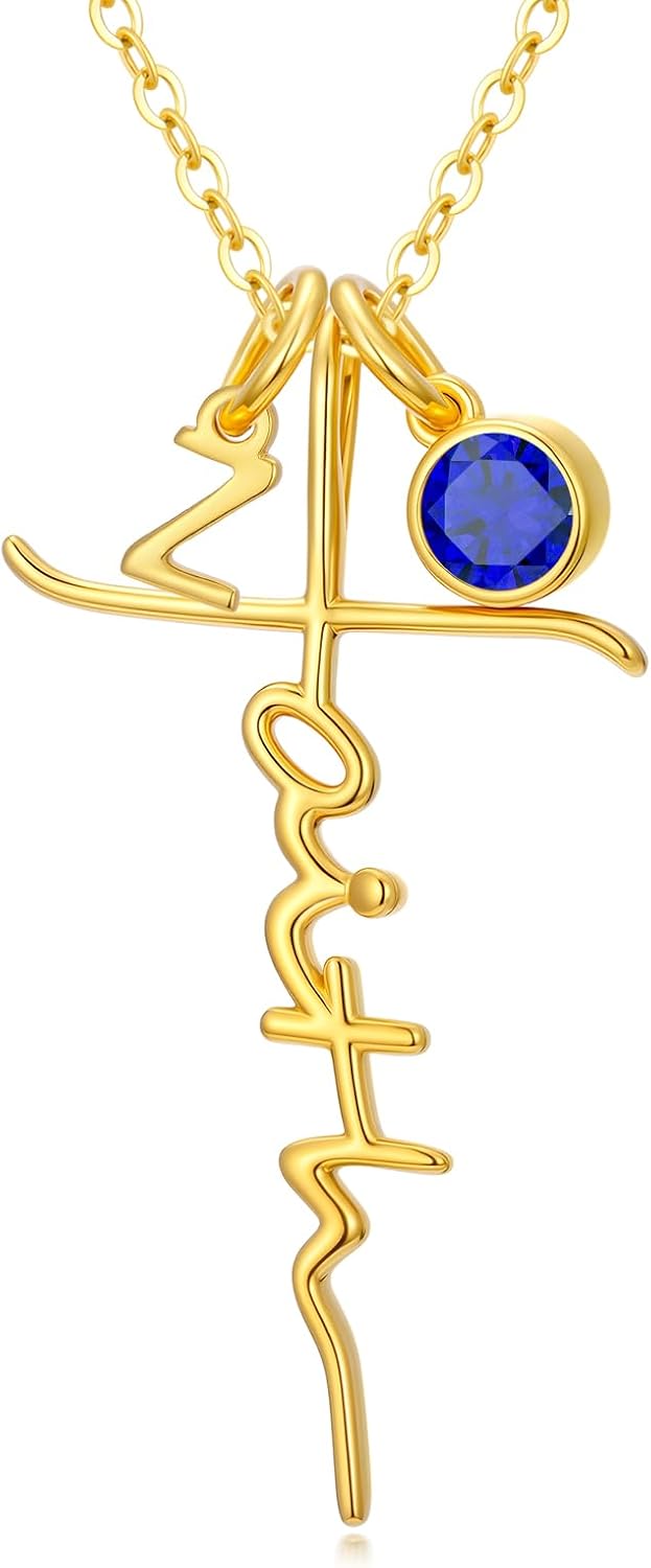 Poiuy Gold Cross Necklaces