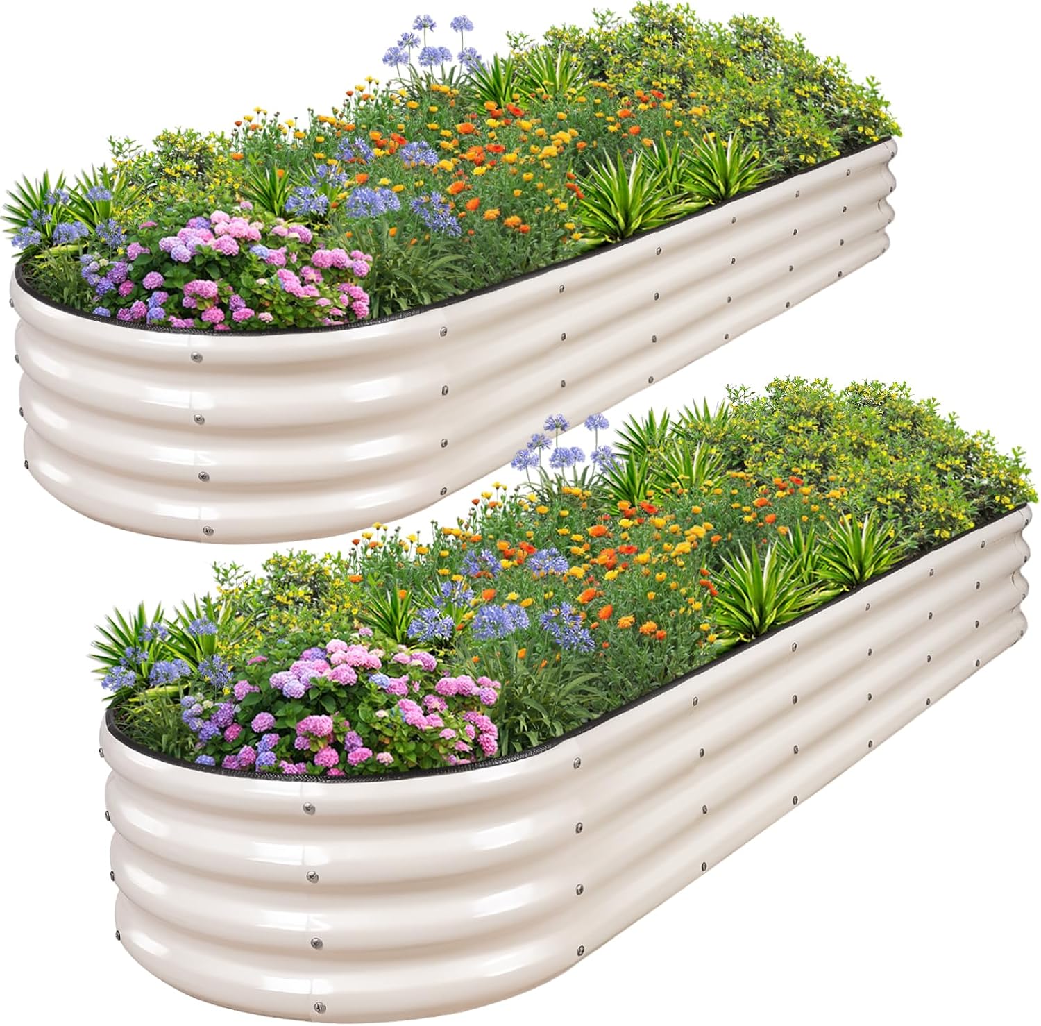 1MORE Galvanized Raised Garden Beds