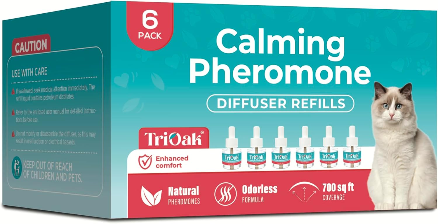 TriOak Cat Calming Diffuser Refills