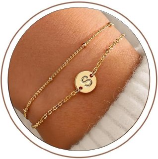 MONOZO Gold Bracelets