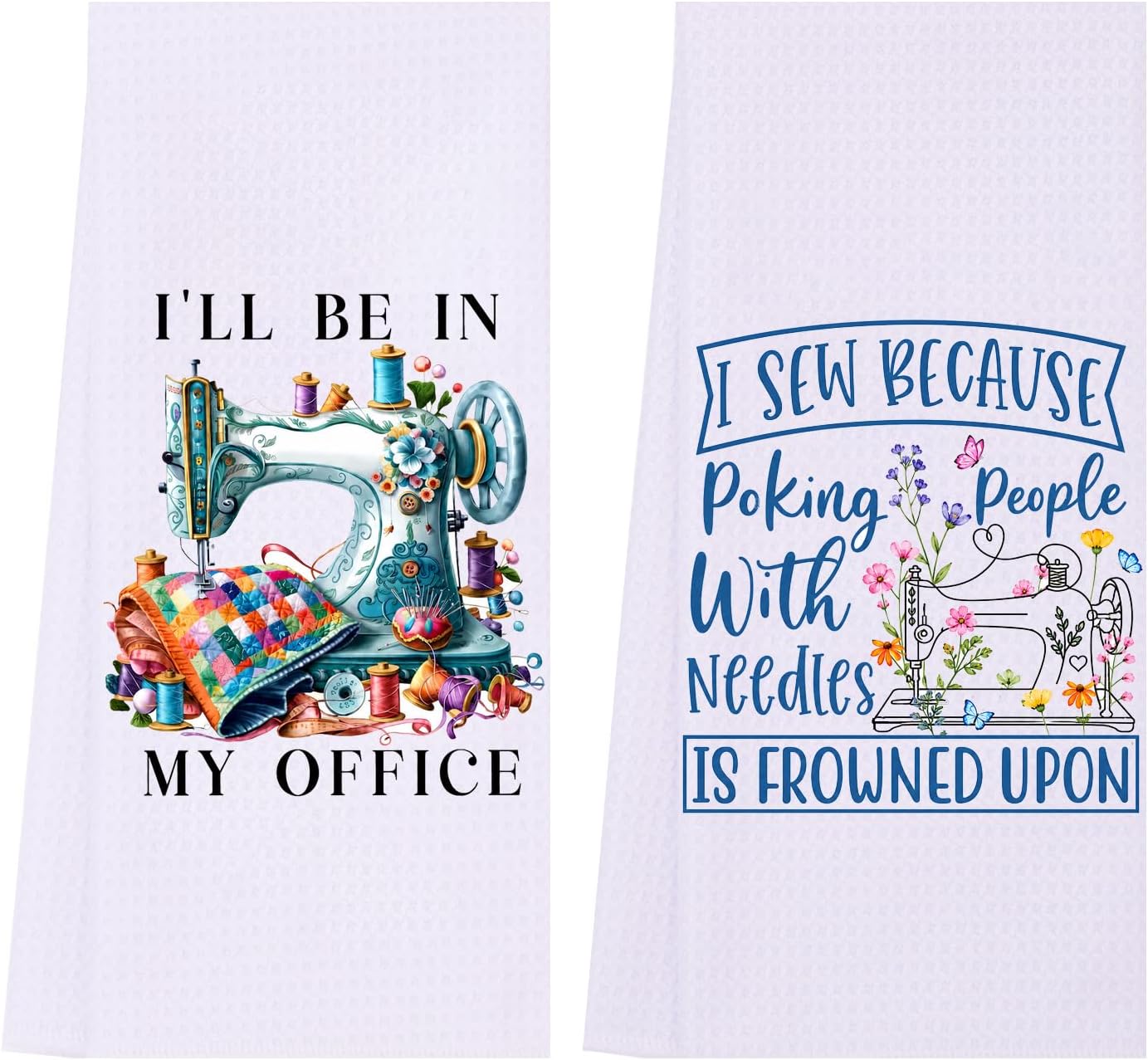 LXOMILL Quilting Kitchen Towels