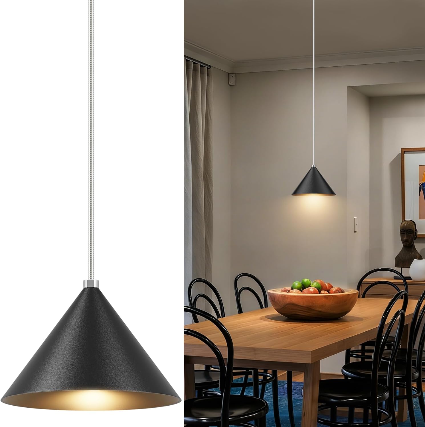 Ralbay Pendant Lights (Black