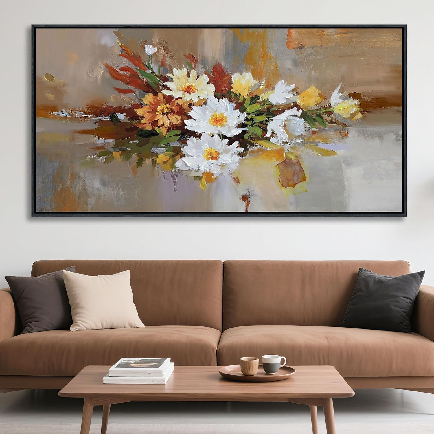 Yellow Framed Wall Arts