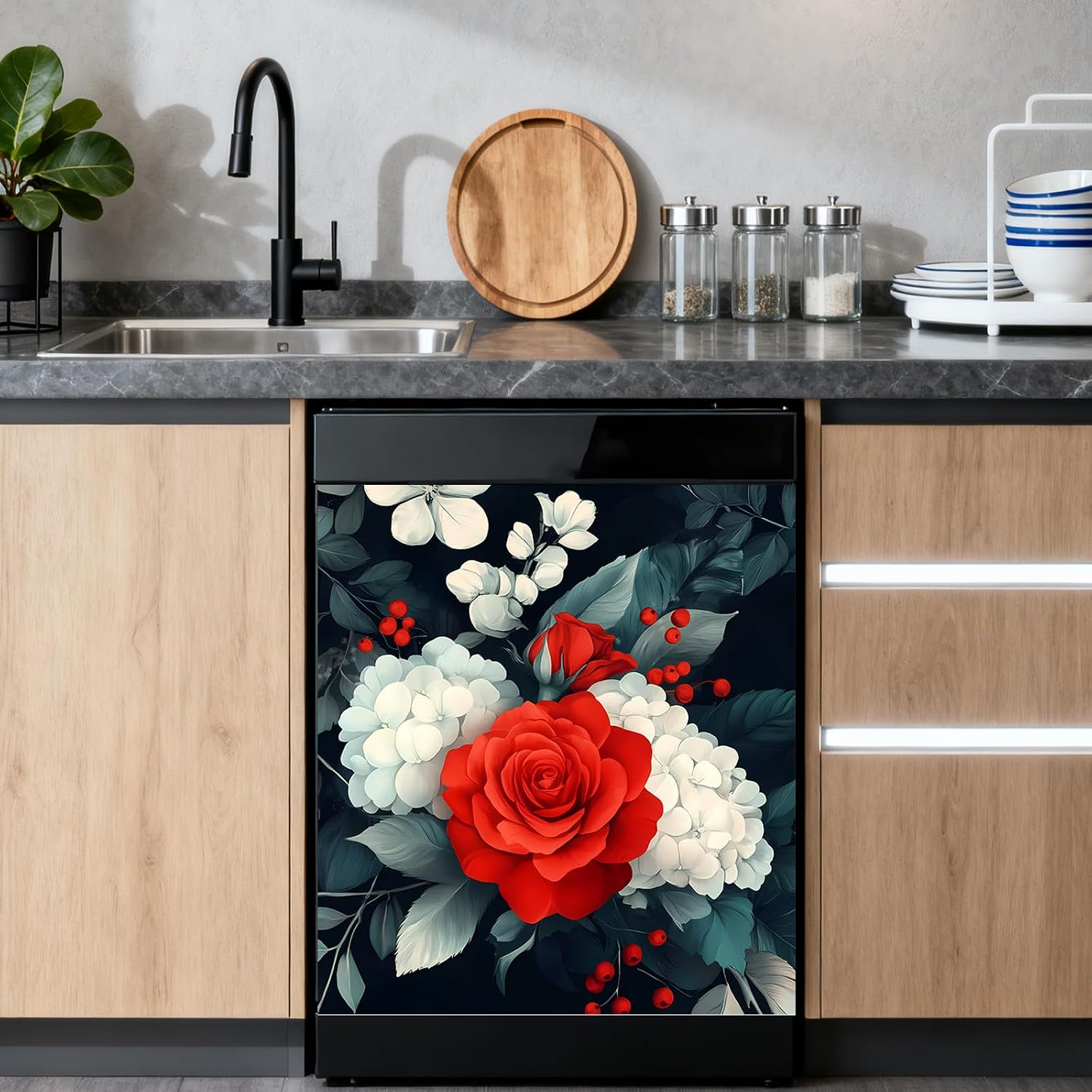 Nuxovilar Dishwasher Magnetic Covers