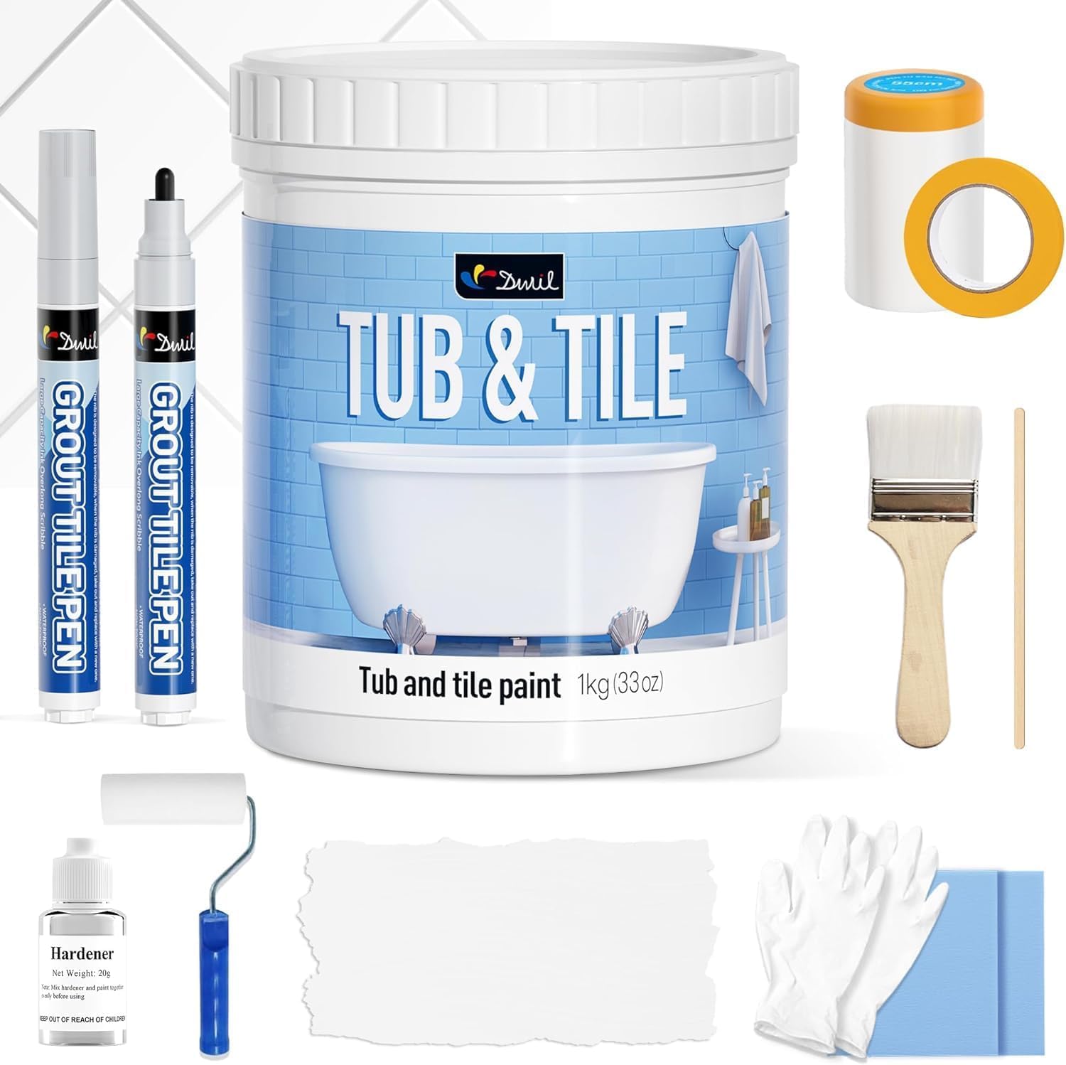 DWIL Bathtub Paint Kits