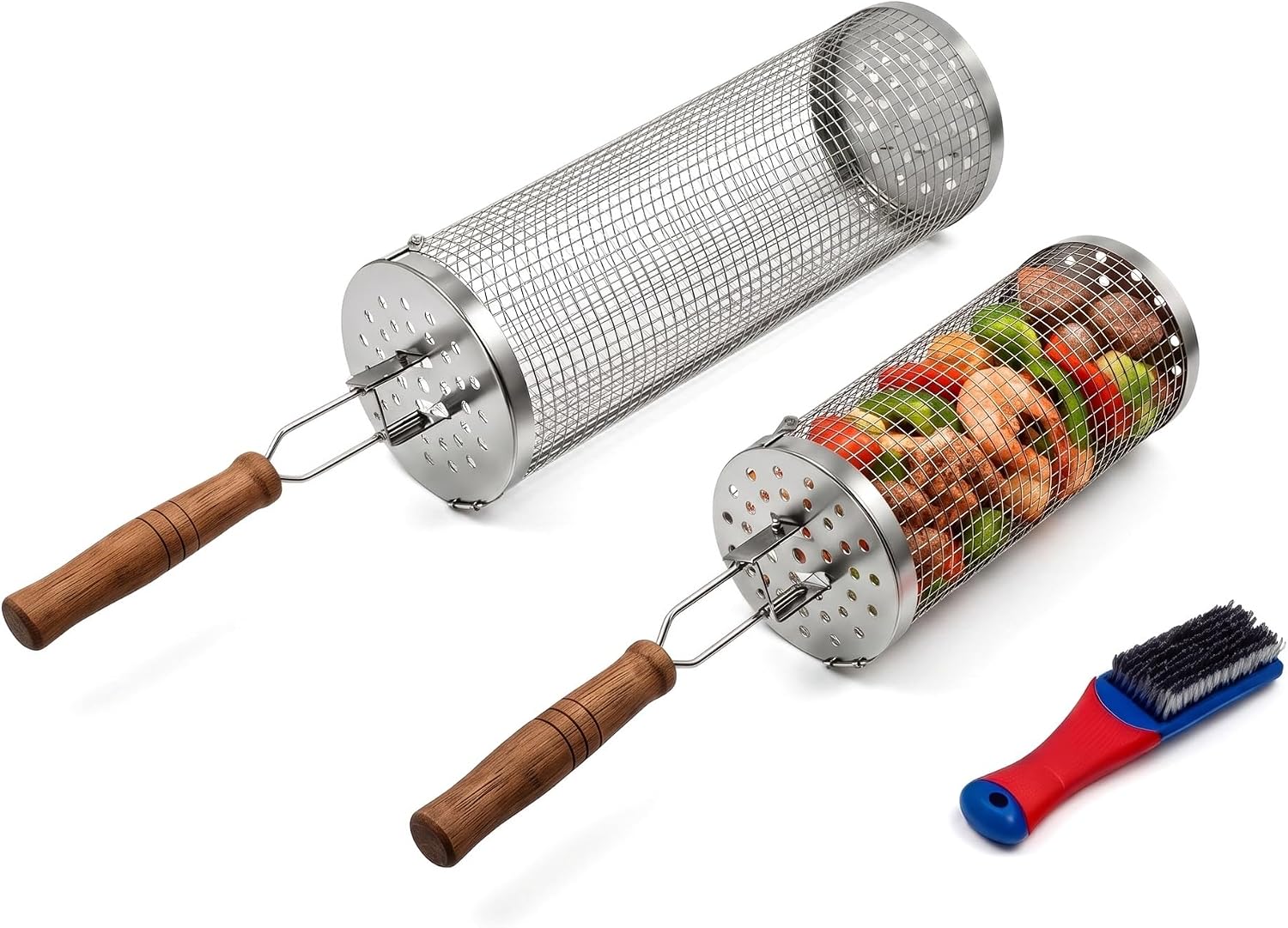 Rolling Grill Baskets