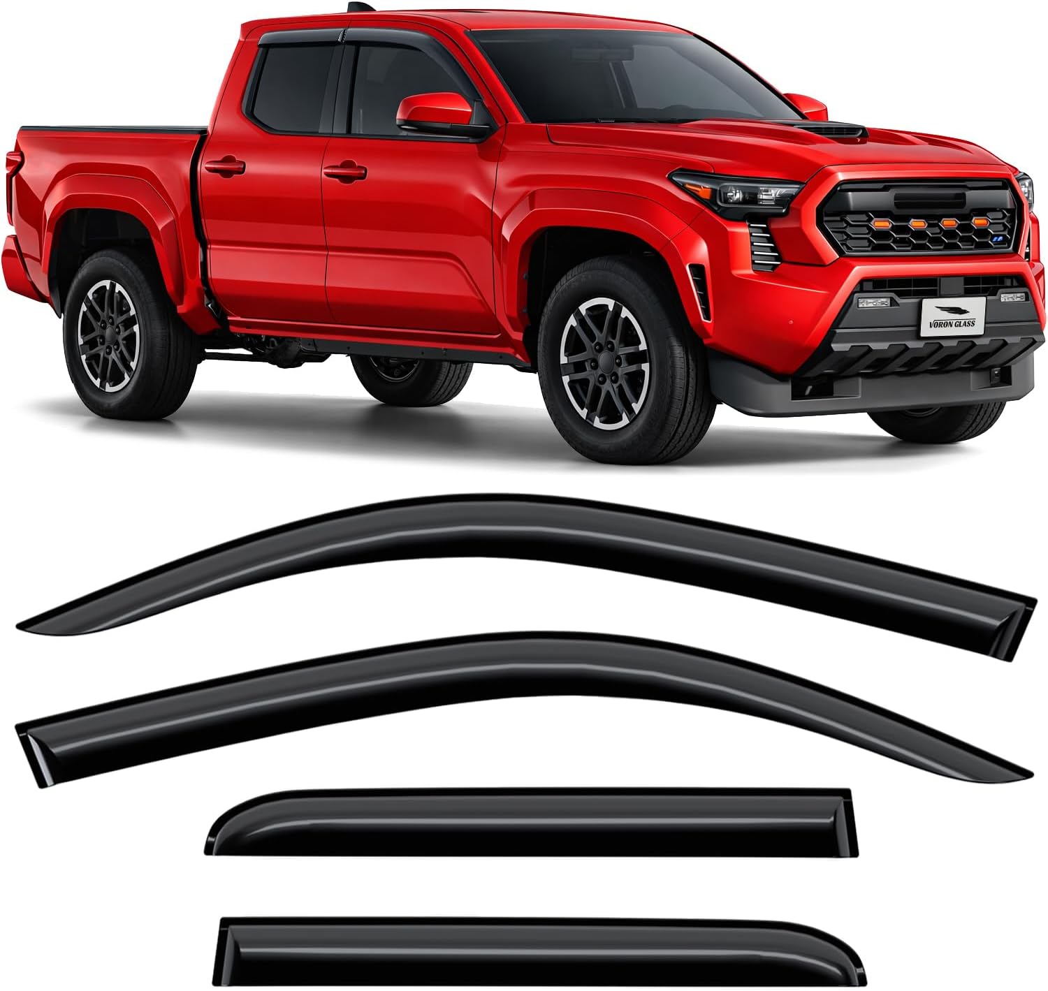Voron Toyota Tacoma Rain Guards
