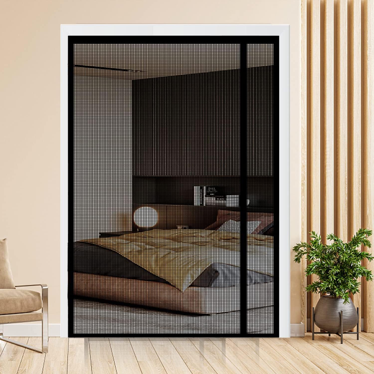 Reversible Magnetic Screen Doors
