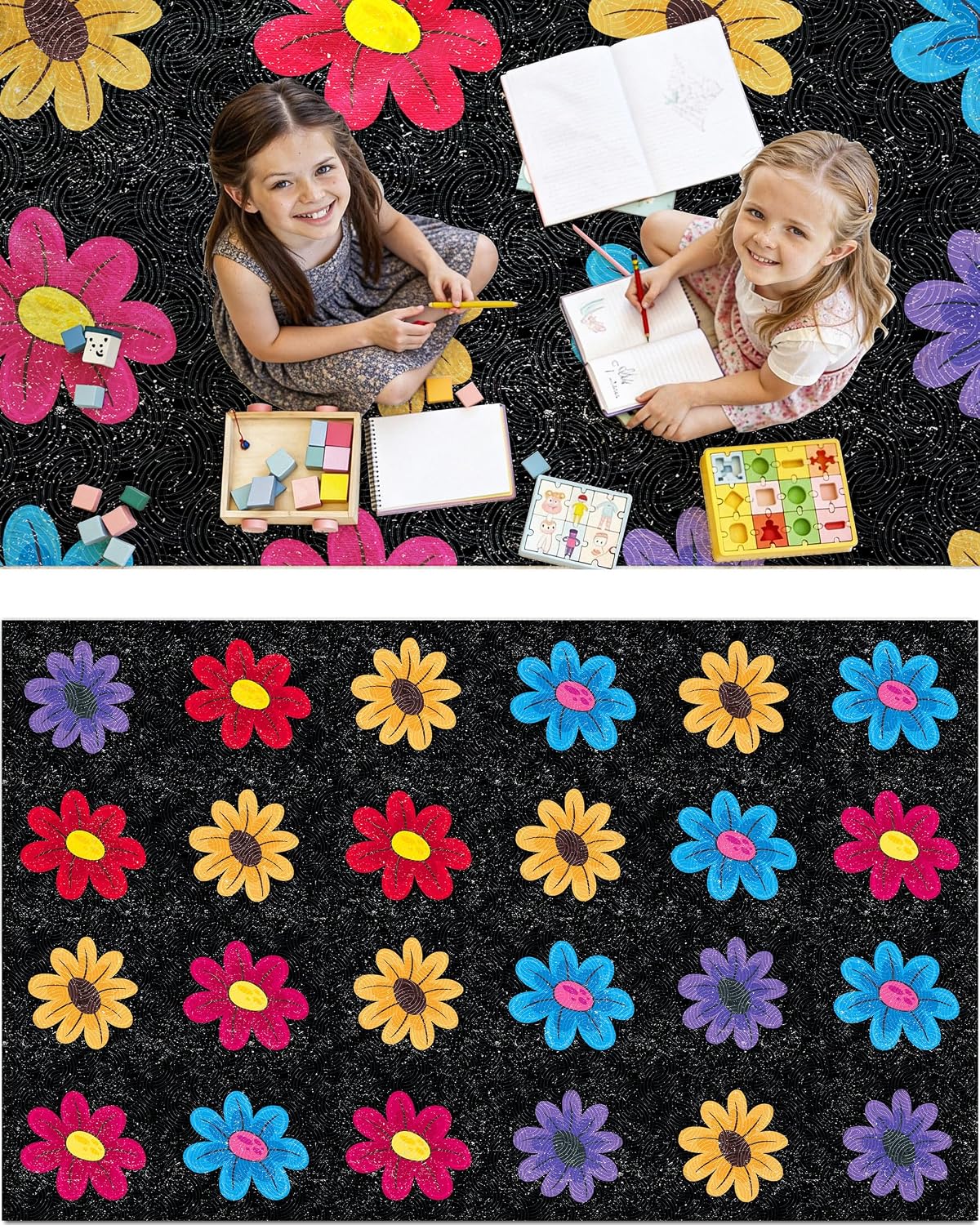 OLEEK Large Classroom Rugs (5x7
