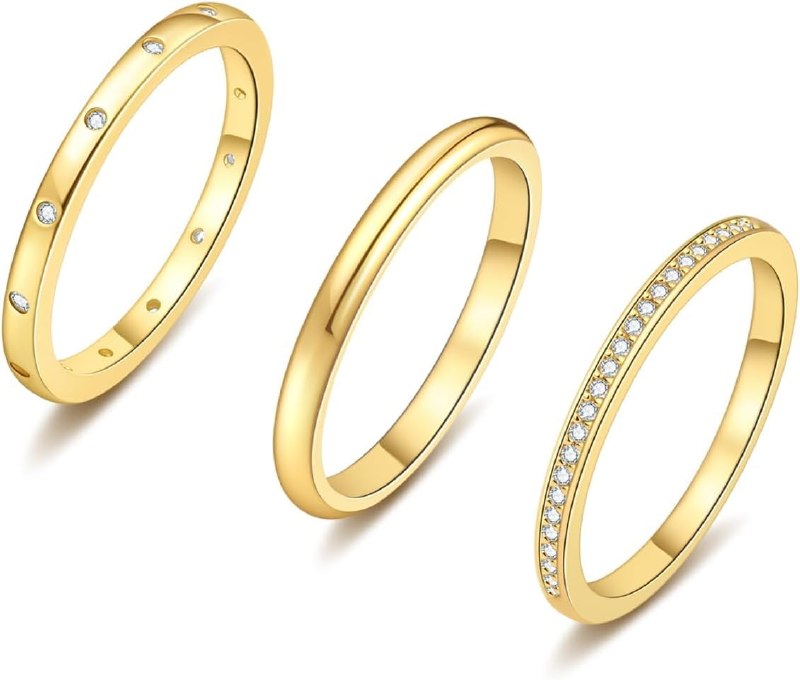ZHESHY Gold Rings