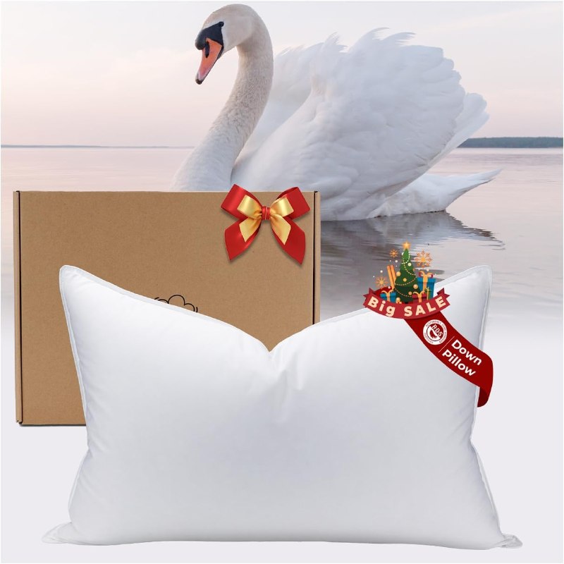 Premium White Goose Down Pillows