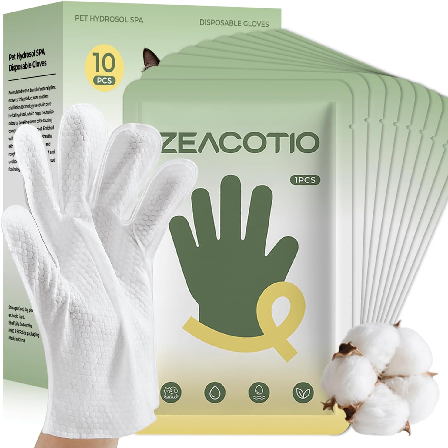 ZeaCotio Pet Wipes