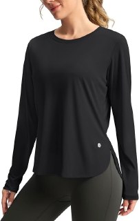 Women's Sun Shirts UPF 50+ Long Sleeve Workout Hiking Tops