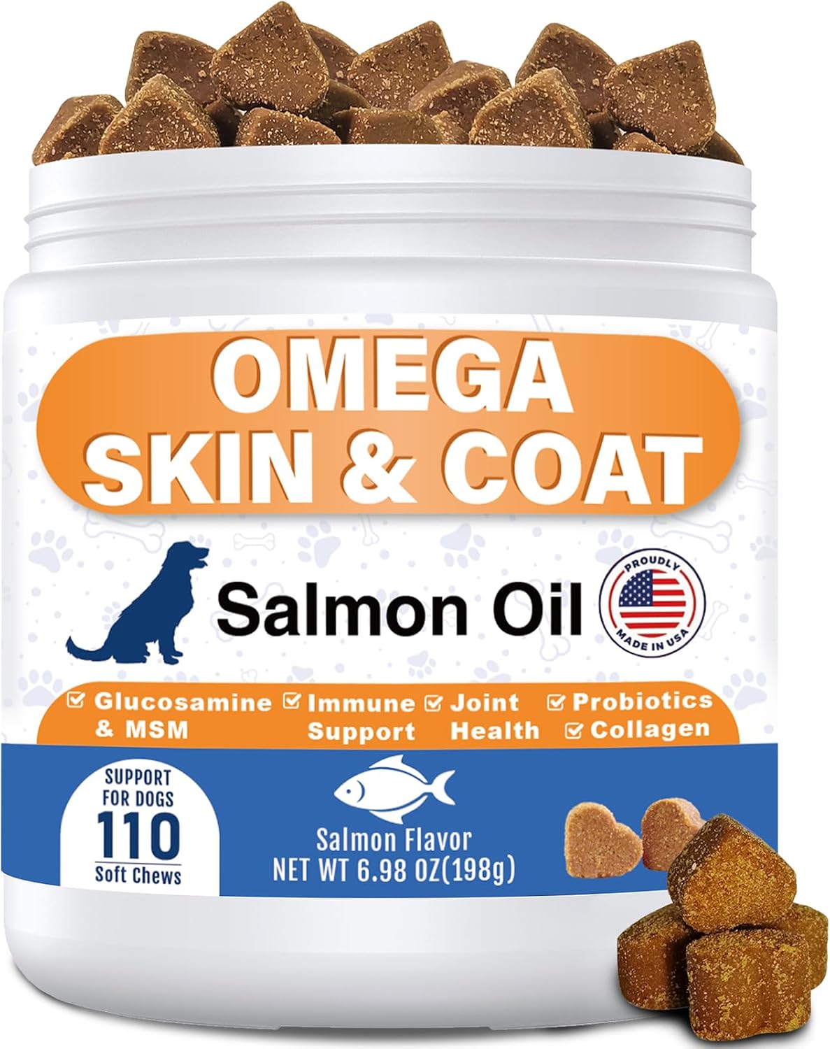 Omega 3 Fish Oil Dog Chews
