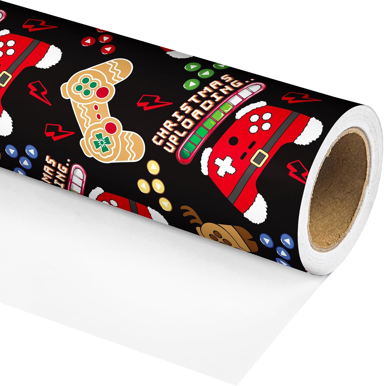 Dtiafu Gaming Christmas Wrapping Papers