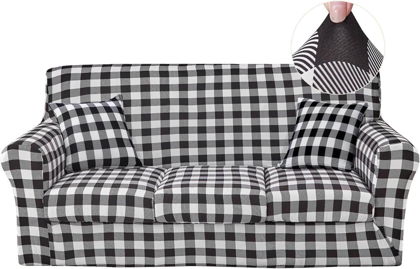 JQinHome Stretch Sofa Covers