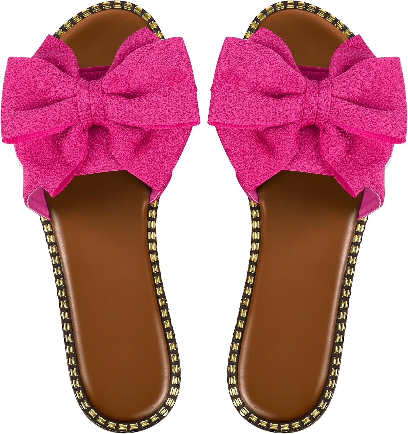 Sksshion Bow Knot Slide Sandals