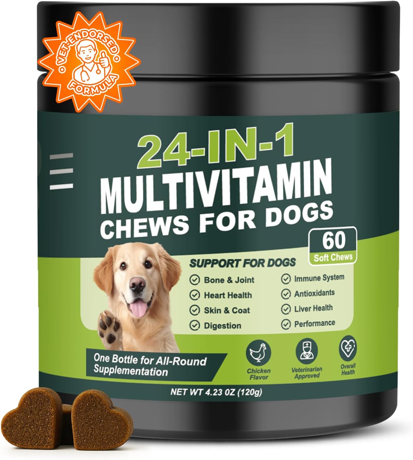 24-in-1 Dog Vitamins