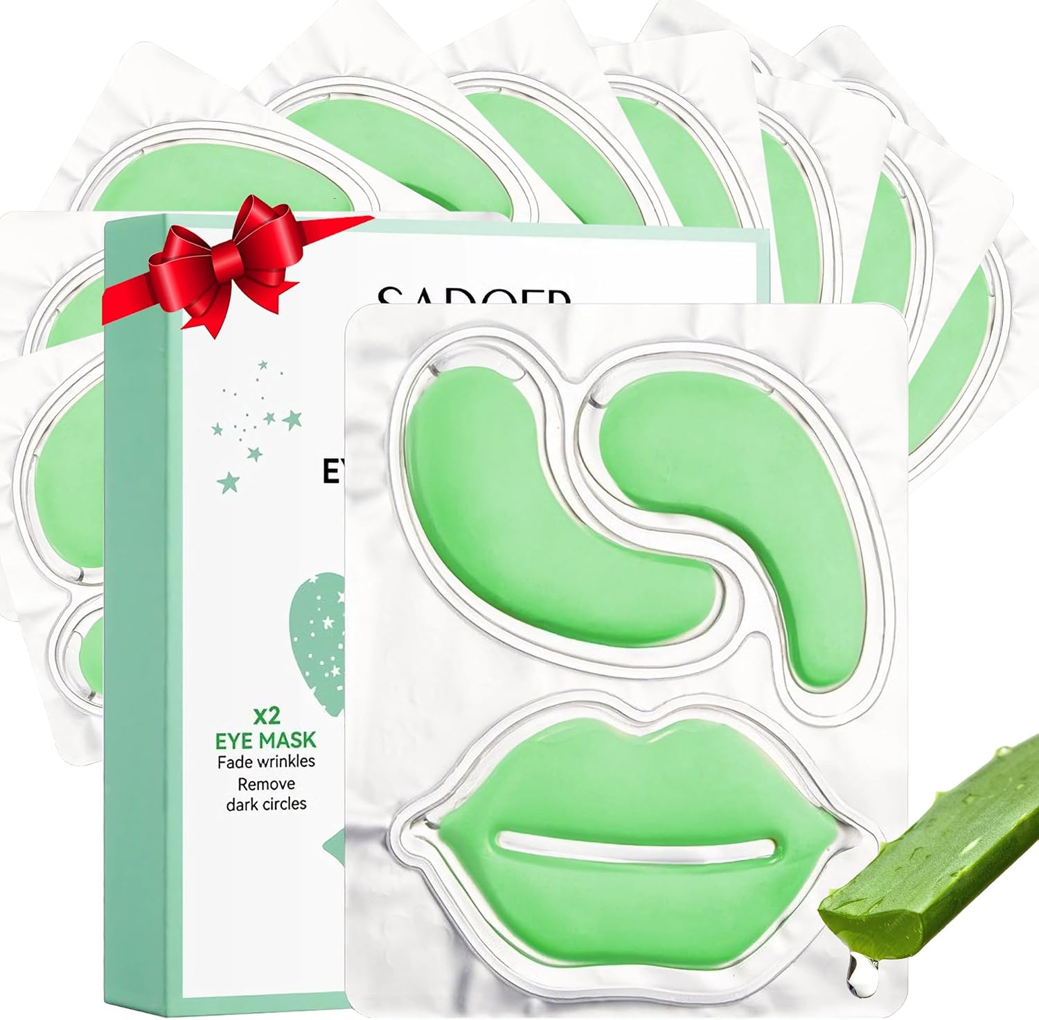 Aloe Vera Eye & Lip Masks