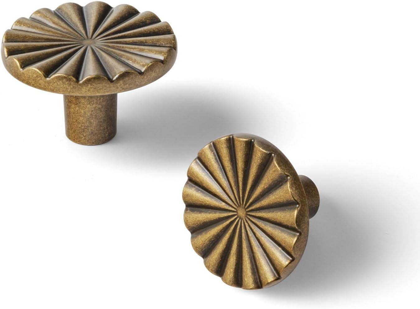 Goo-Ki Antique Brass Cabinet Knobs