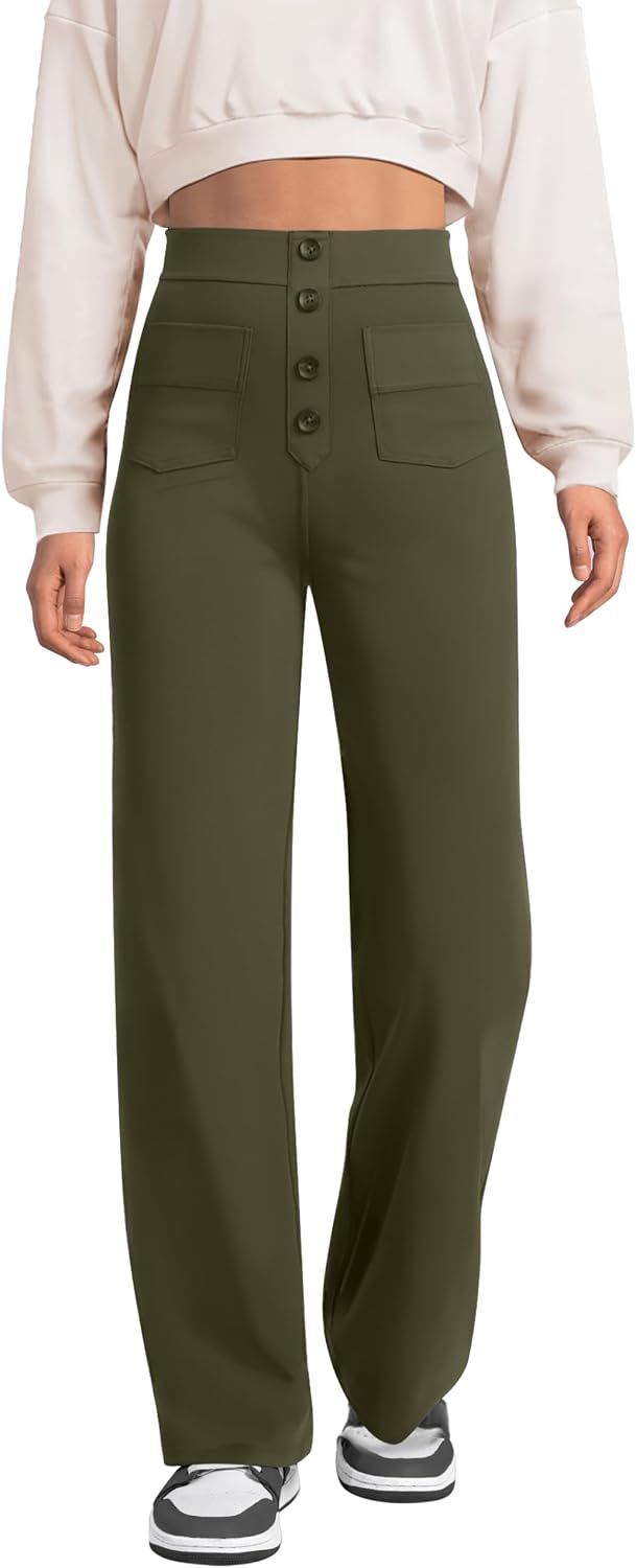 Keriffe Stretchy Work Pants