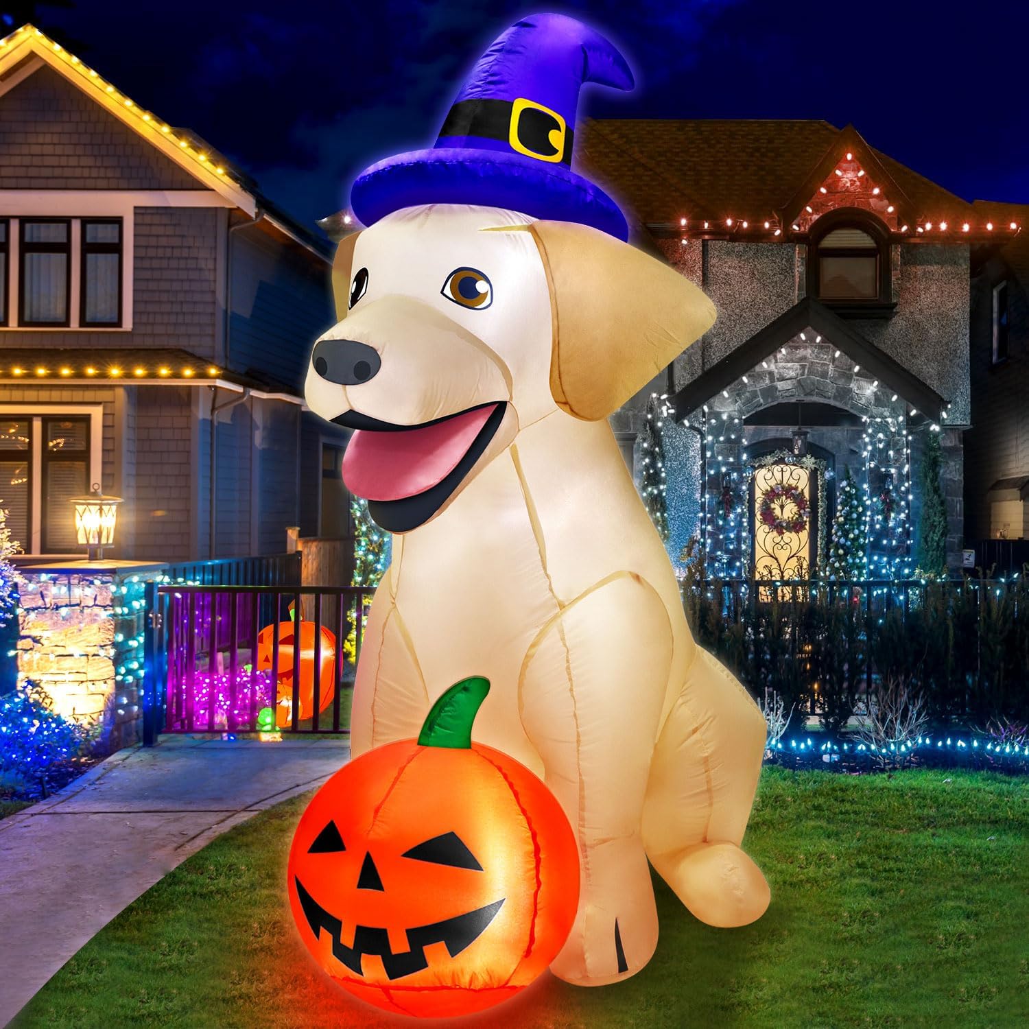 5Ft Halloween Inflatable Dogs