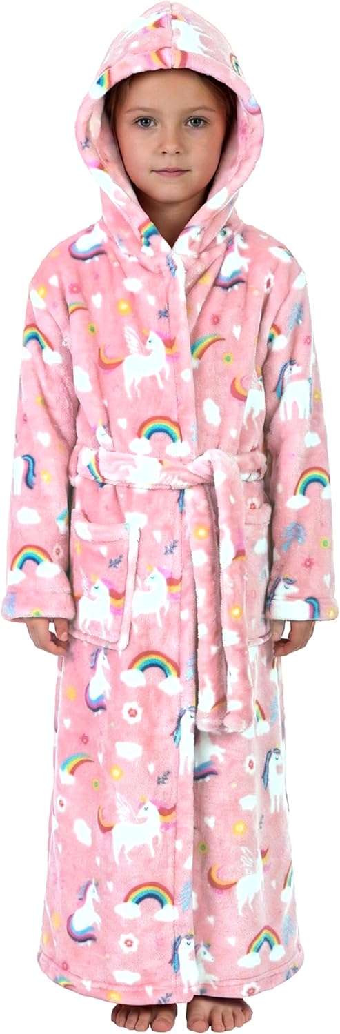 YUPING Kids Hooded Bathrobes