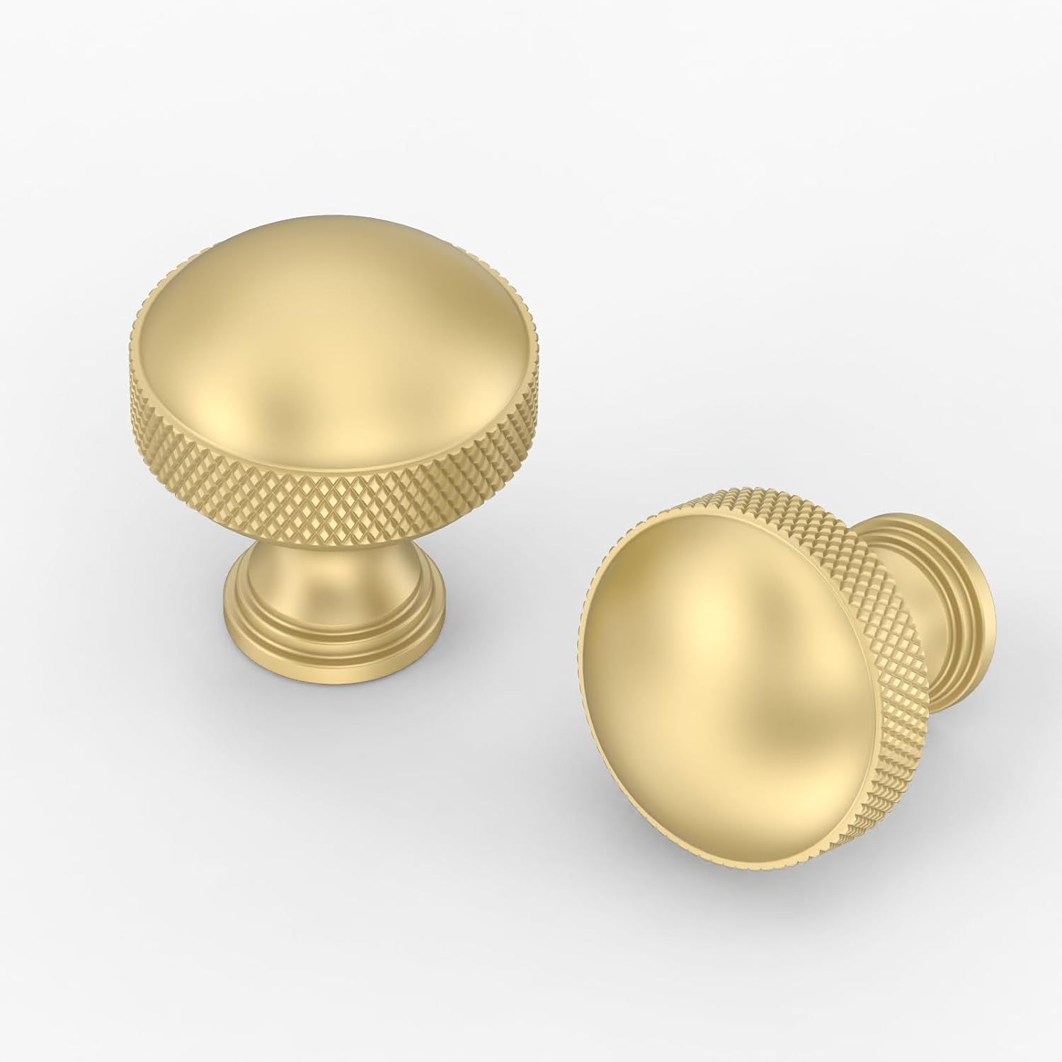 Coinkoly Brushed Gold Cabinet Knobs