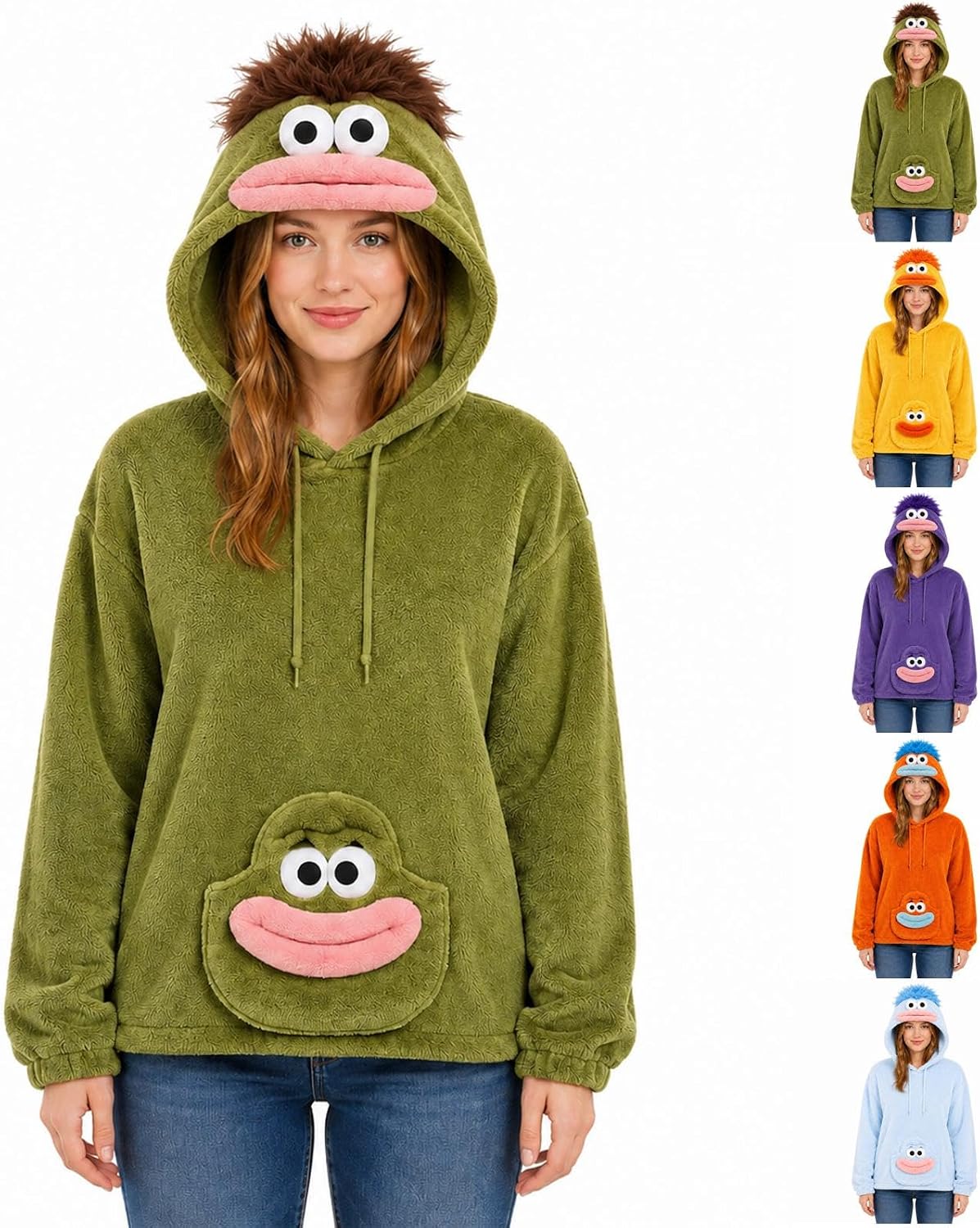 Big Mouth Monster Hoodies