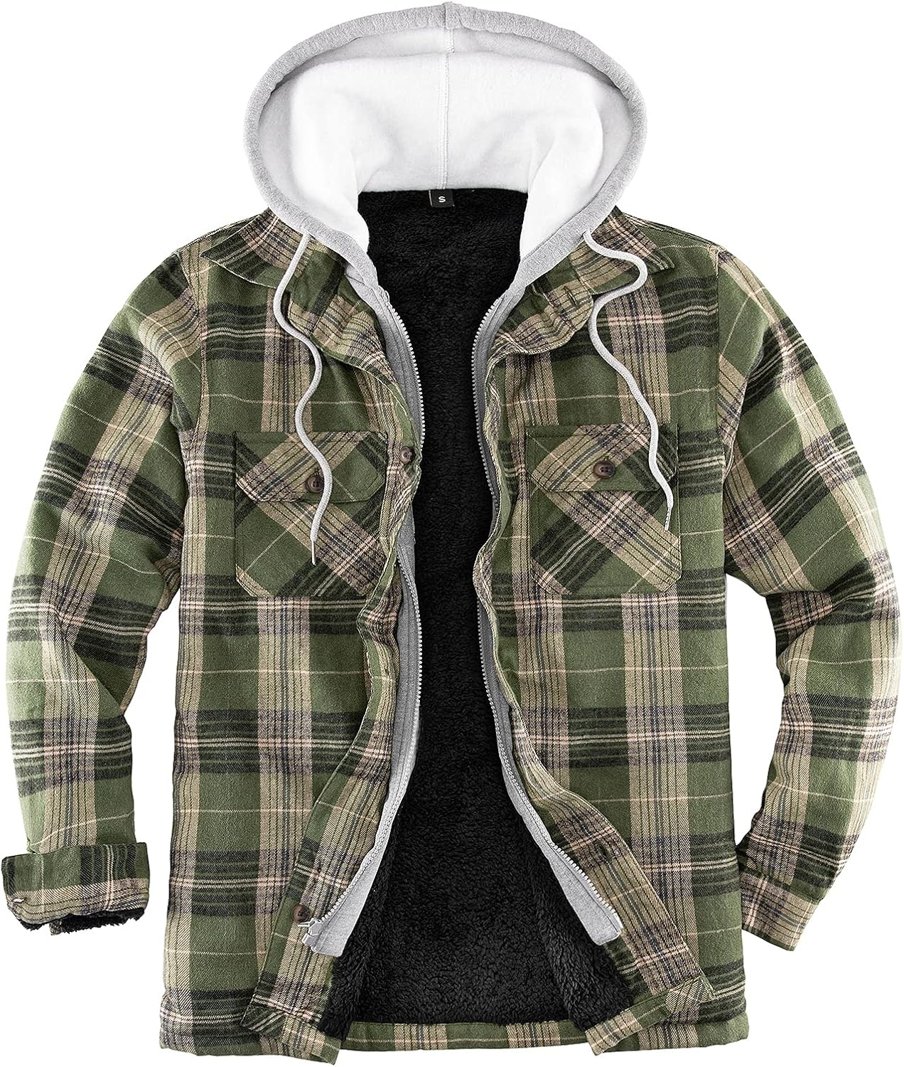 Lisskolo Men's Flannel Jackets