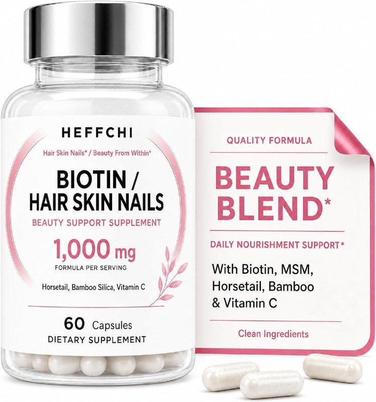 Biotin Hair Skin Nails Supplements