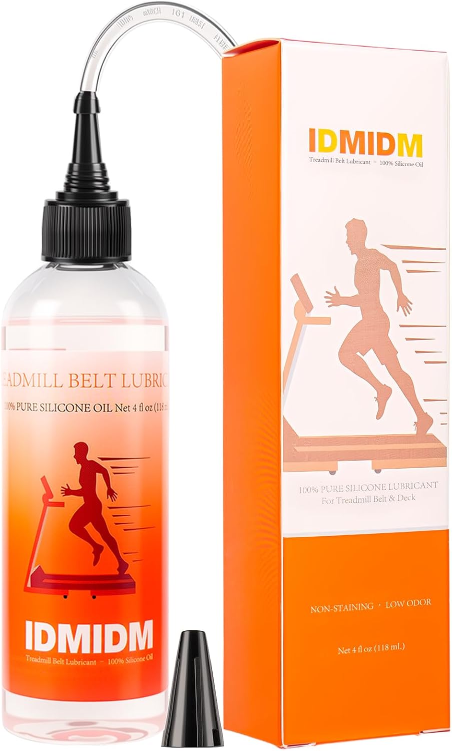 IDMIDM Treadmill Lubricant for Belt, 100% Silicone Treadmill Oil 4 oz 118ml