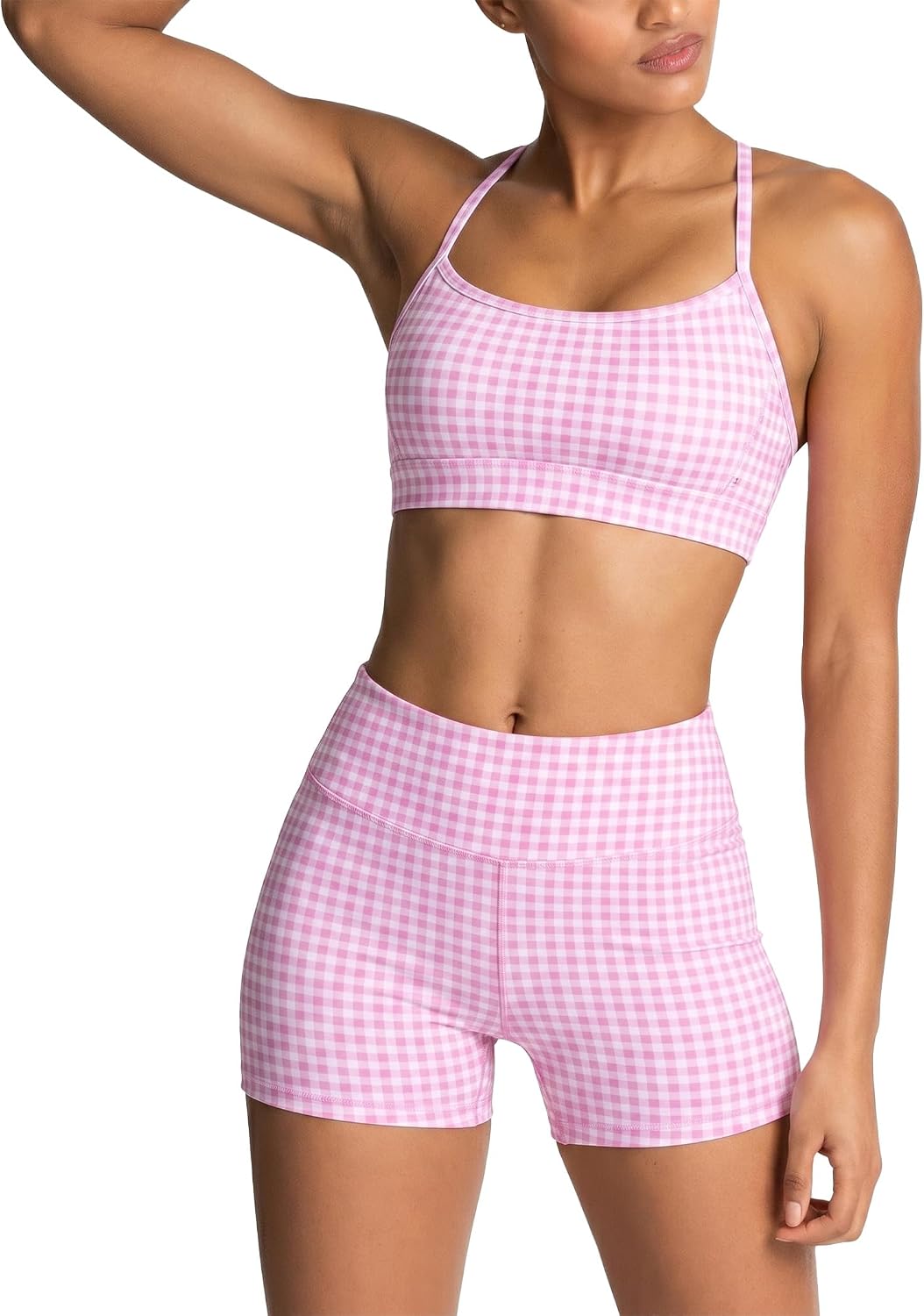 Ginaham Workout Sets for Women 2 Piece Yoga Matching Set Pilates Outfits