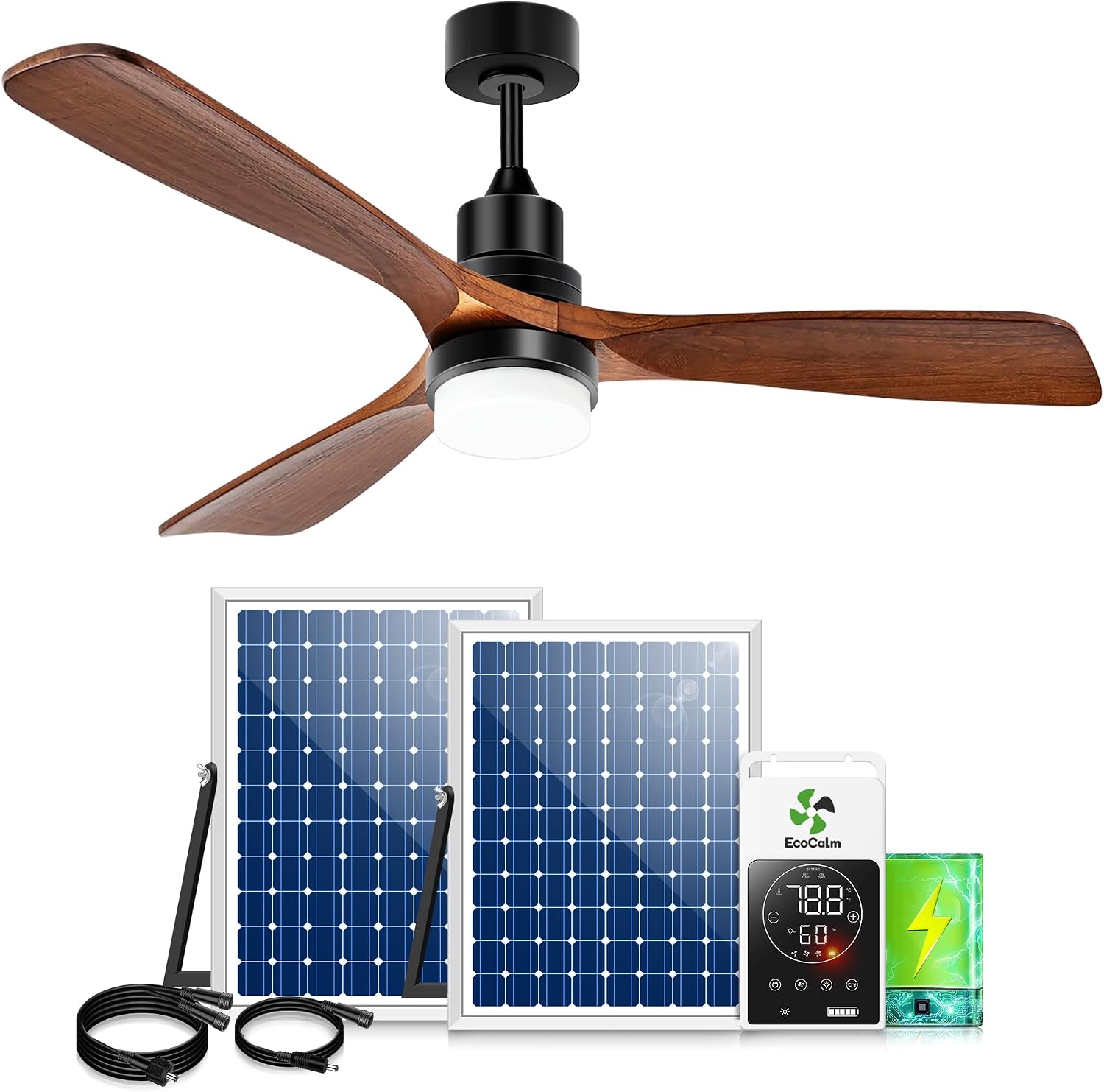 Solar Ceiling Fans for Gazebo