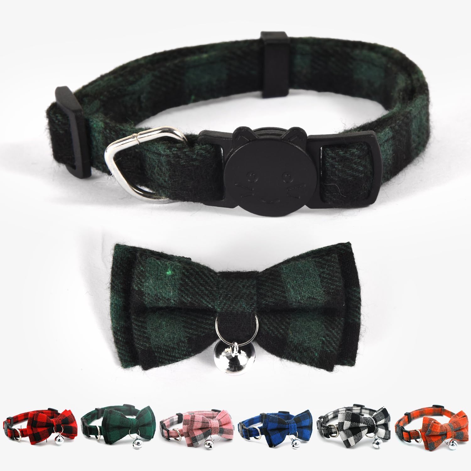 Plaid Breakaway Cat Collars