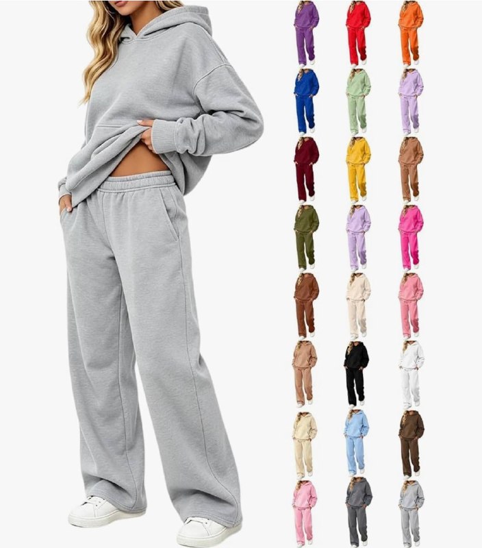 2 Piece Sweatsuit Set