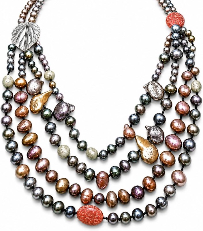 Multicolor Freshwater Pearl Necklaces