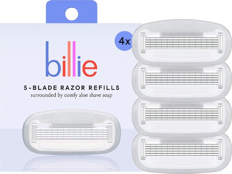 Billie Razor Refills Women, 4 ct