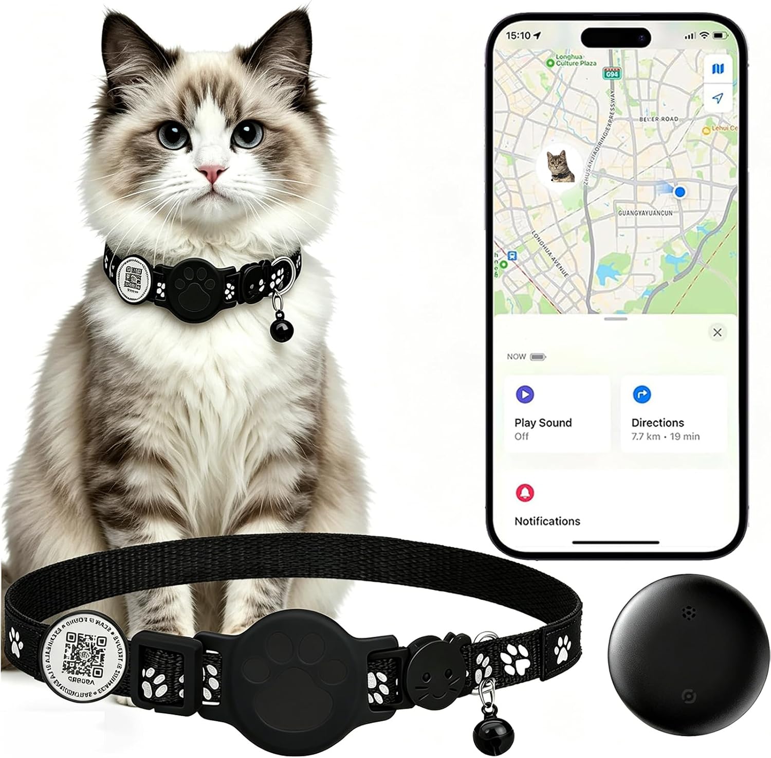 Cat Trackers with GPS Collar