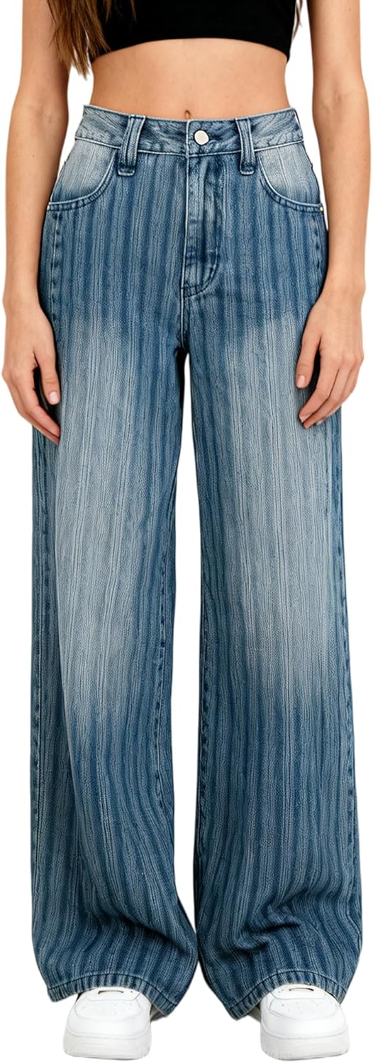 Flvsun Y2K Denim Jeans