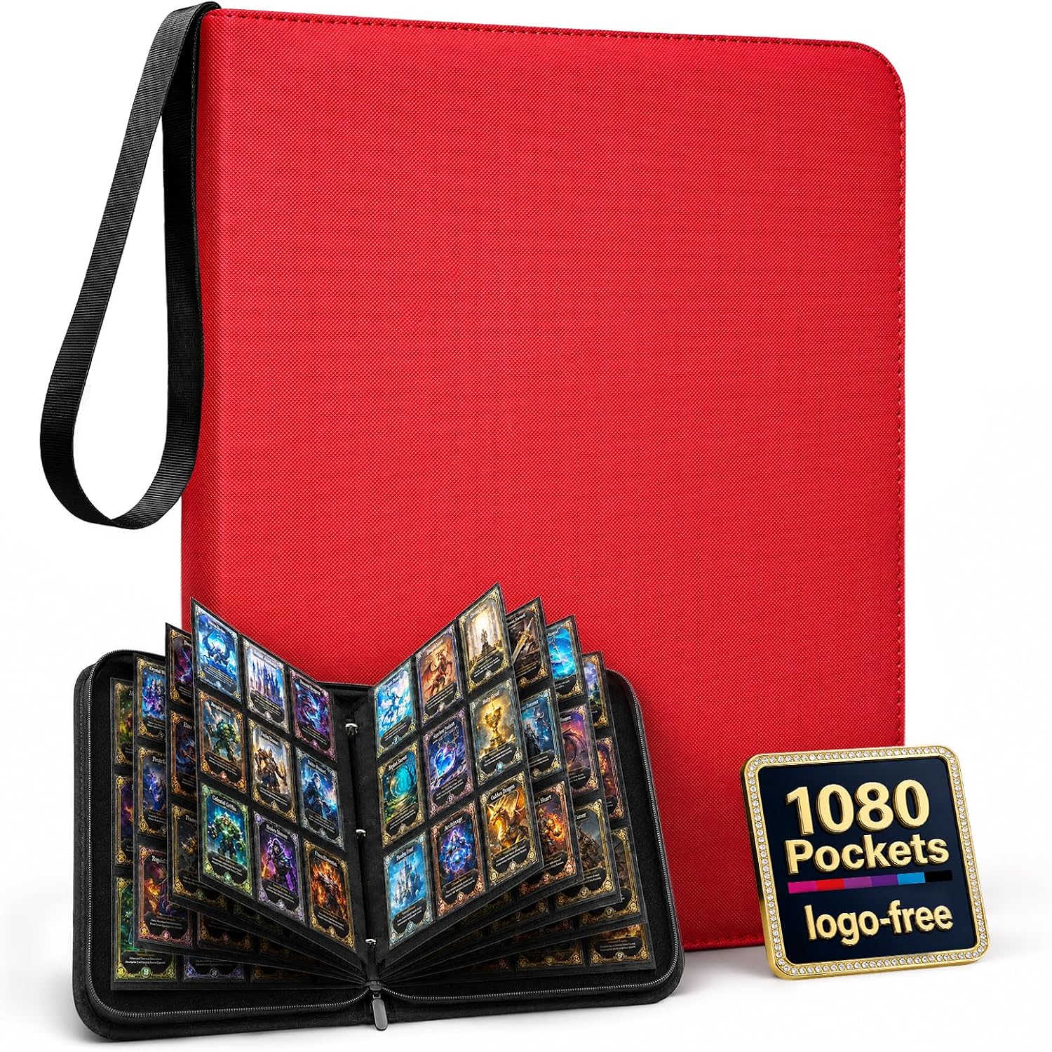Trading Card Binders (Red