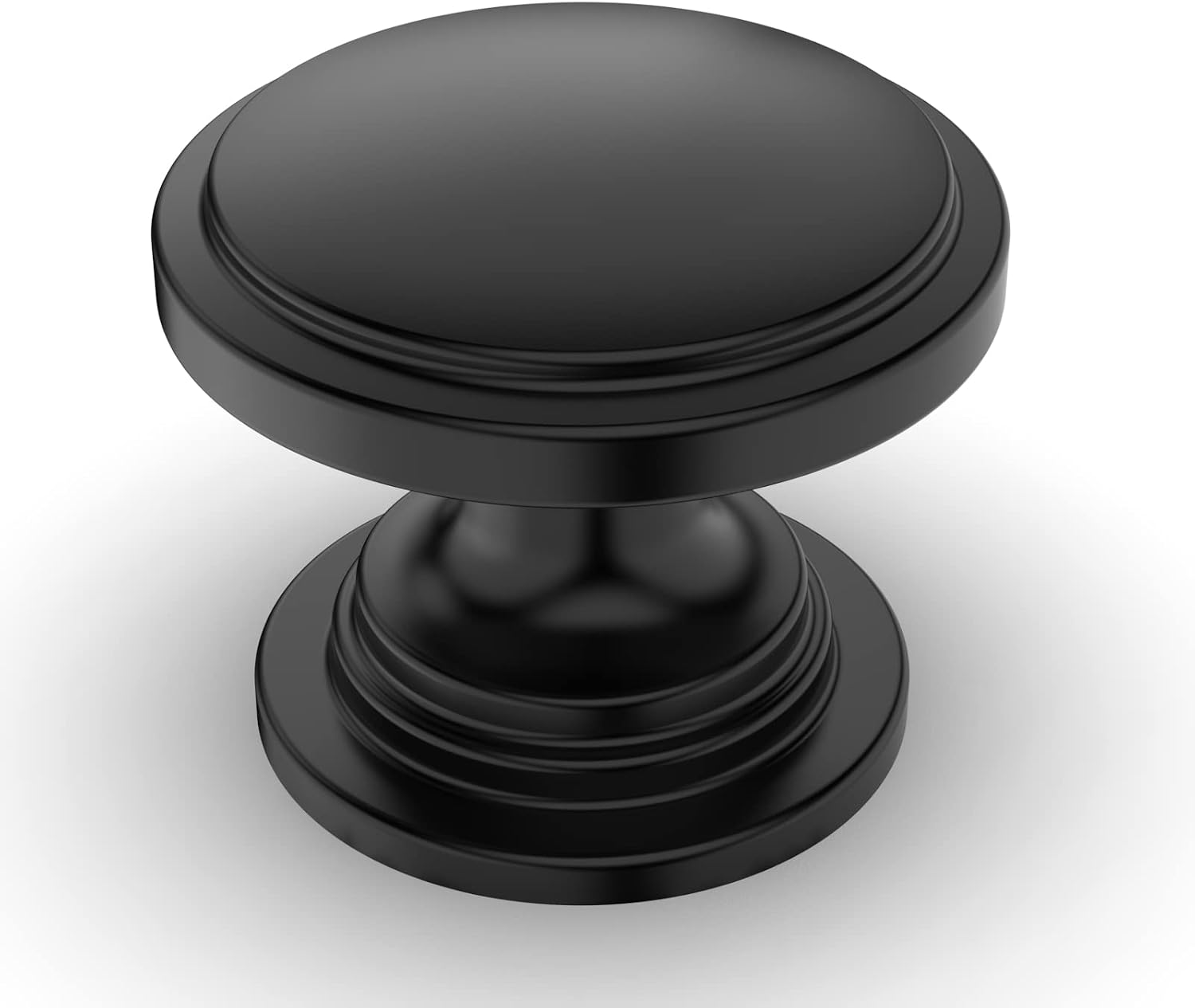 Amerdeco Matte Black Cabinet Knobs