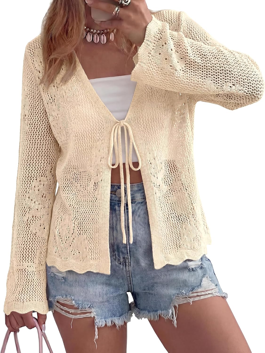 BTFBM Crochet Cardigans