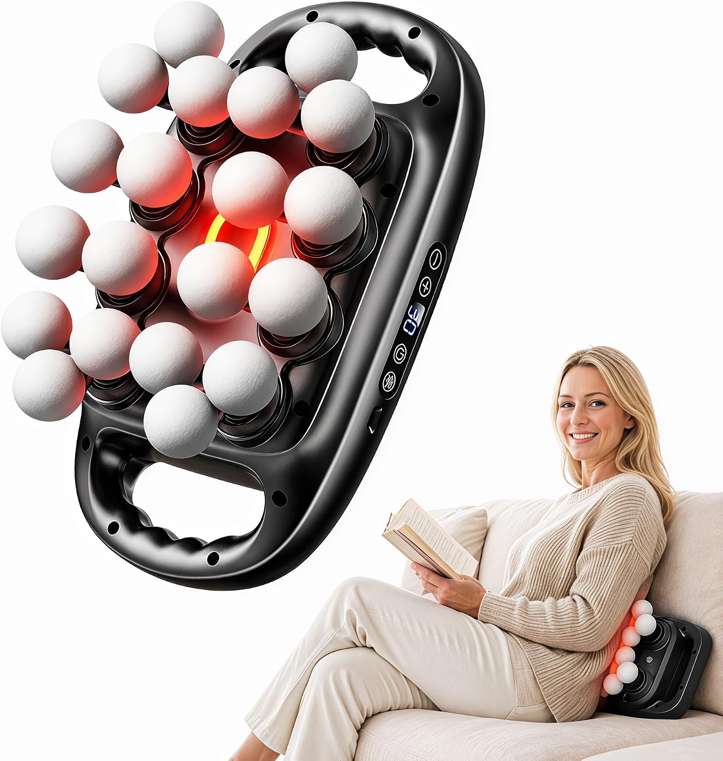 NEXYREK Dual Handle Massage Guns