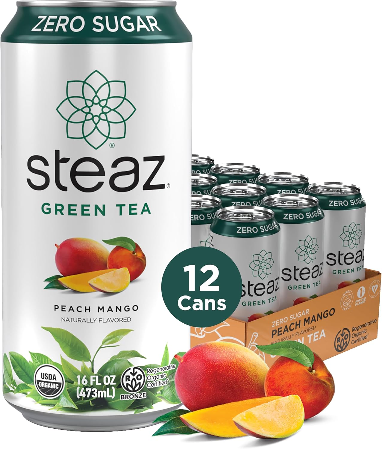 Steaz Zero Sugar Tea