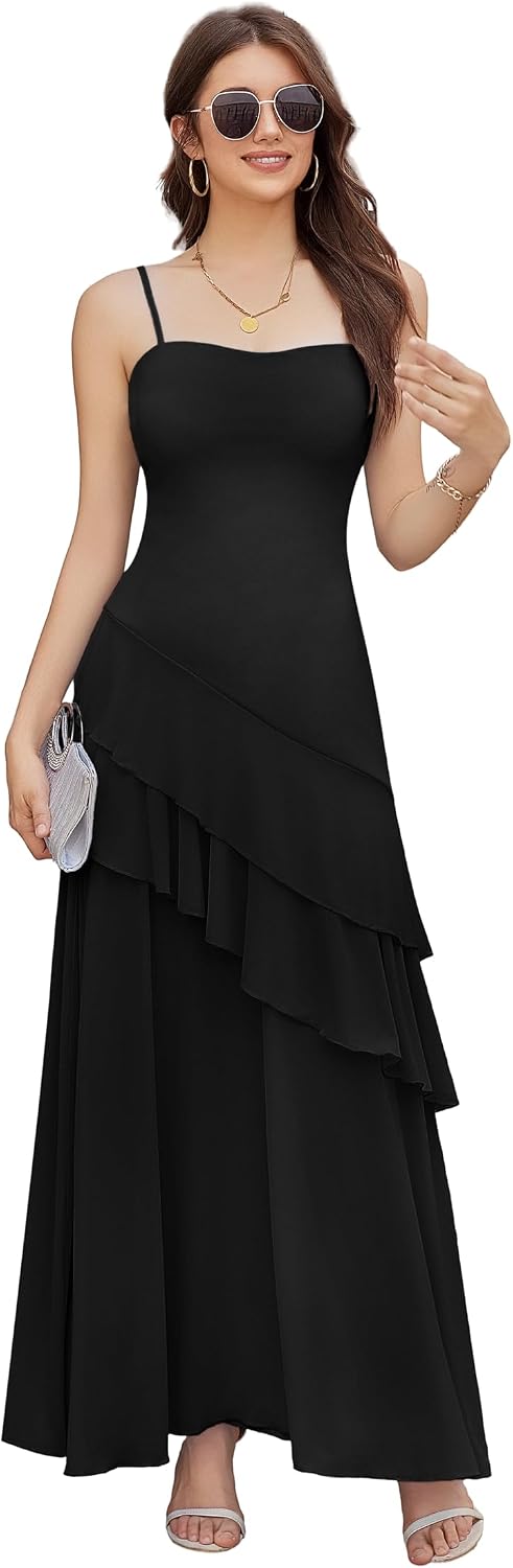 Cupocupa Black Maxi Dresses